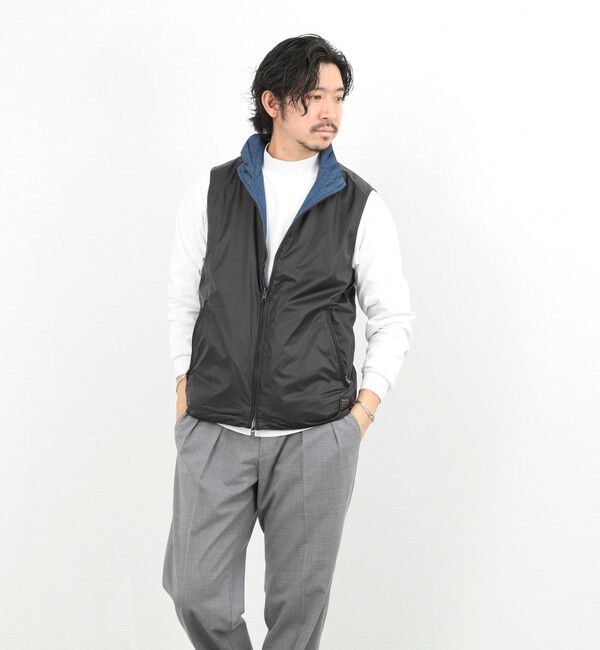NOLLEY'S goodman「【TAION/タイオン】NON DOWN MILITARY R/S HI NECK VEST 26SS」|ベスト・ジレ|