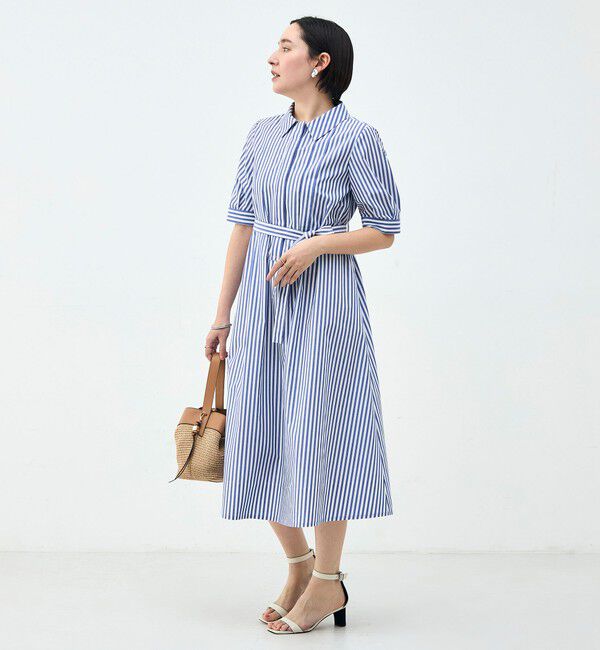 NOLLEY'S「ウォッシャブルAラインタックワンピース」|ワンピース|