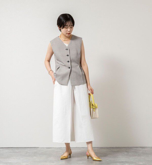 NOLLEY'S sophi「LINEN ROLLED PANTS」|その他|