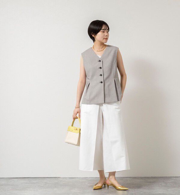 NOLLEY'S sophi「LINEN ROLLED PANTS」|その他|