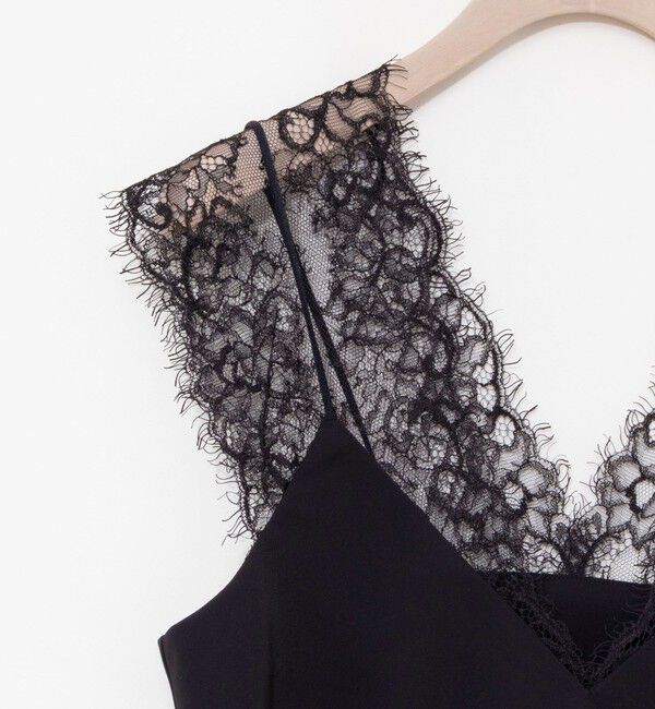 NOLLEY'S sophi「ウォッシャブルVIN-SATIN WITH LACE CAMI」|シャツ・ブラウス|