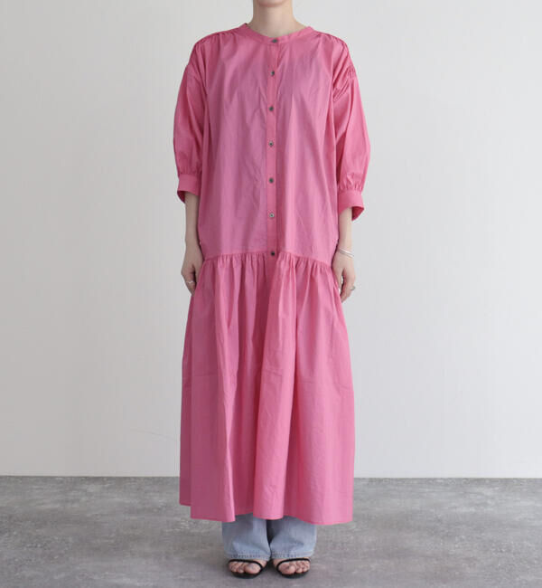 fredy emue「【fredyemueフレディエミュ】コードボリュームシャツワンピース」|ワンピース|