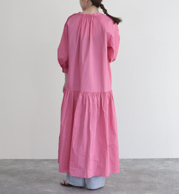 fredy emue「【fredyemueフレディエミュ】コードボリュームシャツワンピース」|ワンピース|