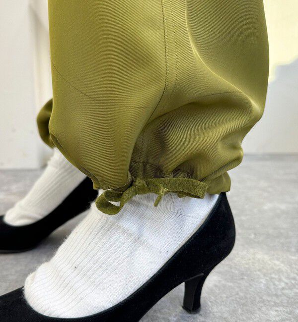 fredy emue「ブライトツイルイージーベイカーパンツ」|カーゴ|