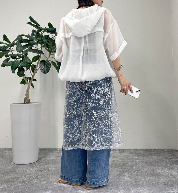 fredy emue「キラキラレイヤードラップスカート」|スカート|