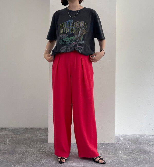 fredy emue「クールタンブラーツイルスラックス」|スラックス|