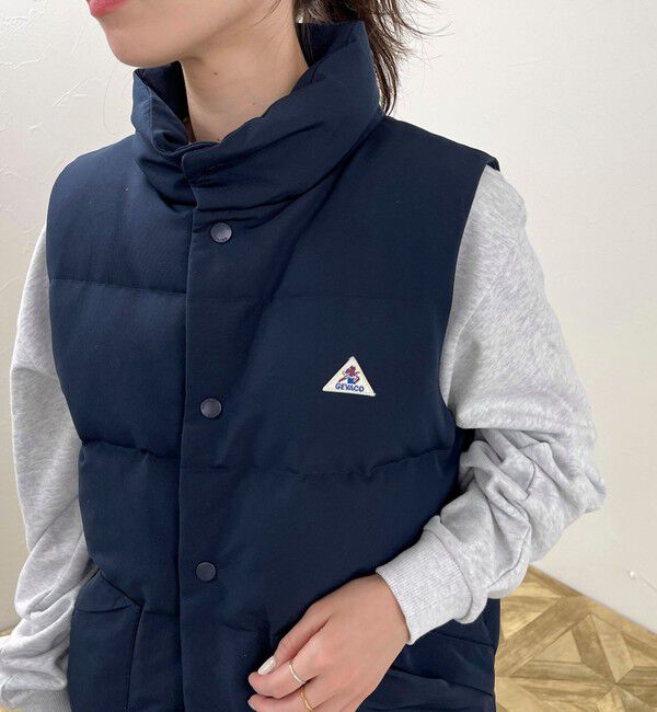 fredy emue「【GEVACO/ゲバコ】タッサーダウンベスト」|ダウンベスト・ベスト|