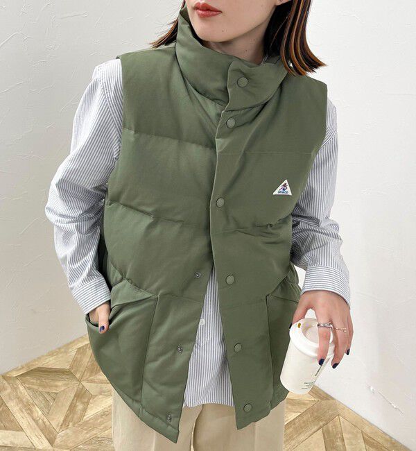 fredy emue「【GEVACO/ゲバコ】タッサーダウンベスト」|ダウンベスト・ベスト|