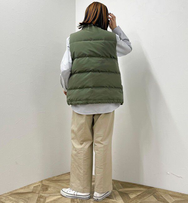 fredy emue「【GEVACO/ゲバコ】タッサーダウンベスト」|ダウンベスト・ベスト|