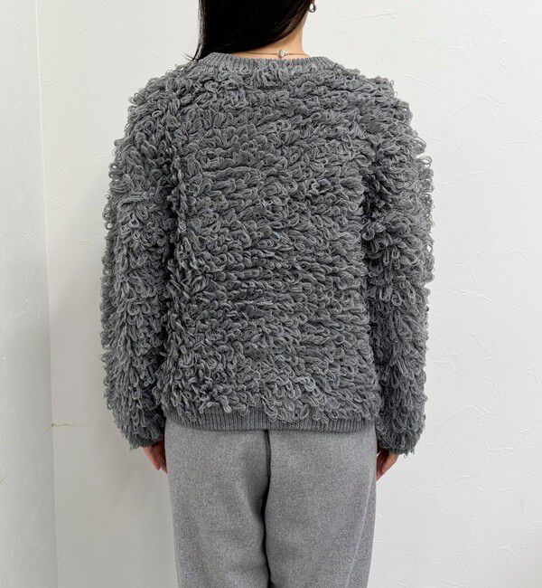 fredy emue「ニットフリンジカーディガン」|カーディガン|