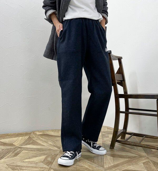 fredy emue「【GEVACO/ゲバコ】ウールライクイージーパンツ」|チノ|チャコールグレー