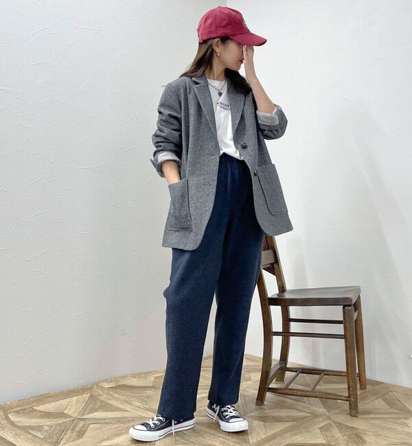 fredy emue「【GEVACO/ゲバコ】ウールライクイージーパンツ」|チノ|