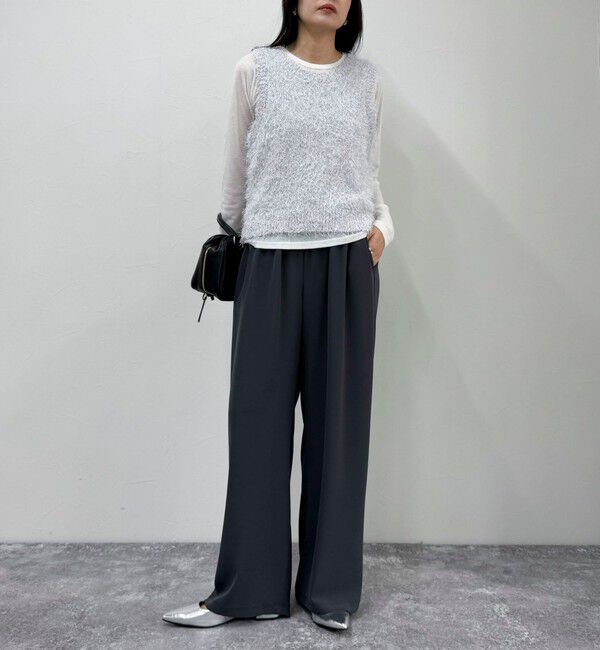 fredy emue「【累計販売数4万本突破！】とろみツイルストレートイージーパンツ」|チノ|