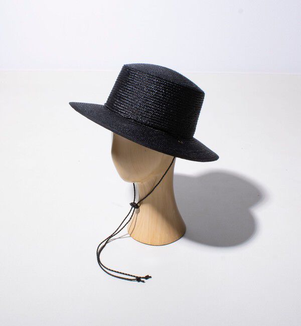 GLOSTER「【GLOSTER】CODE LONG BRIM STRAW HAT ハット 麦わら カンカン帽」|ハット|