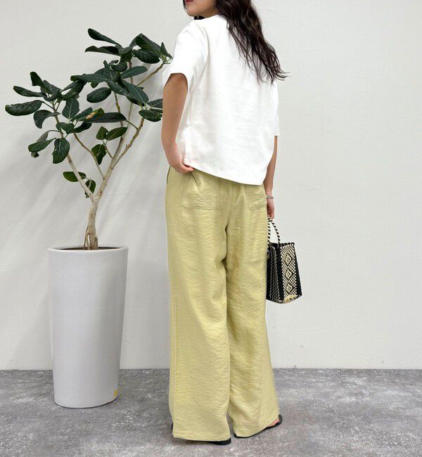 fredy emue「ドライタンブラーイージースラックスパンツ」|スラックス|