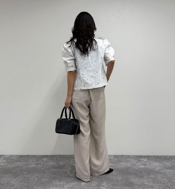 fredy emue「ドライタンブラーイージースラックスパンツ」|スラックス|