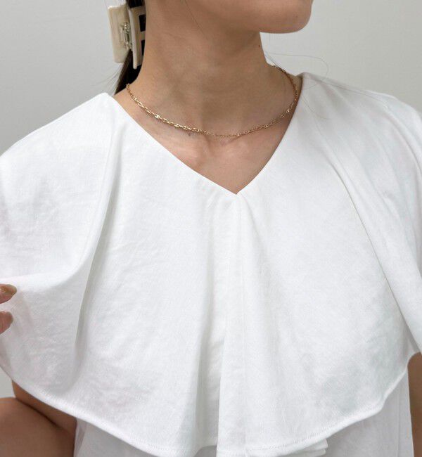 fredy emue「ラッフルカットソーブラウス」|Tシャツ・カットソー|