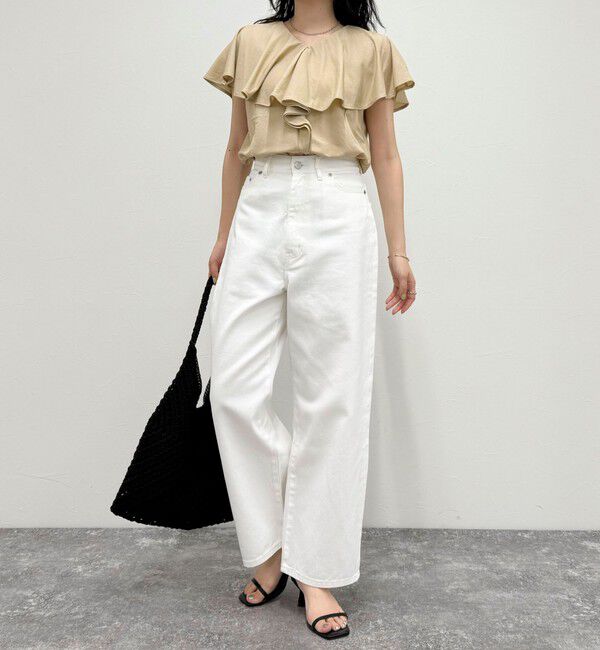 fredy emue「ラッフルカットソーブラウス」|Tシャツ・カットソー|