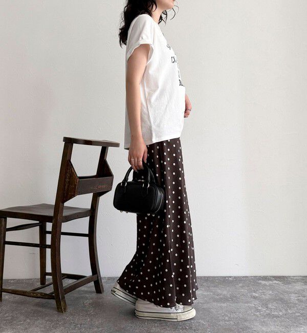 fredy emue「ヴィンテージライクピグメントTシャツ」|Tシャツ・カットソー|