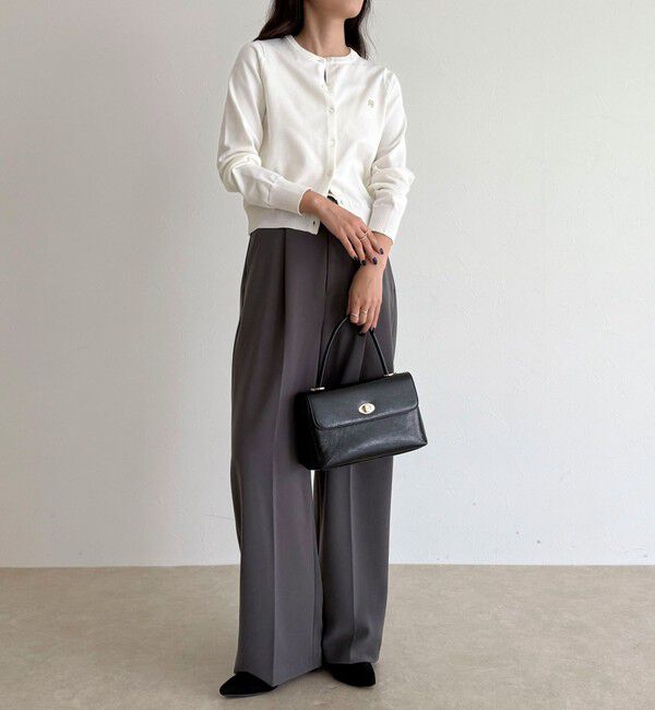 fredy emue「FR刺繍ベーシックカーディガン」|カーディガン|