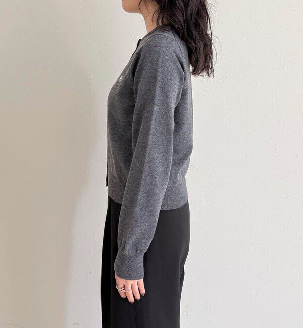 fredy emue「FR刺繍ベーシックカーディガン」|カーディガン|