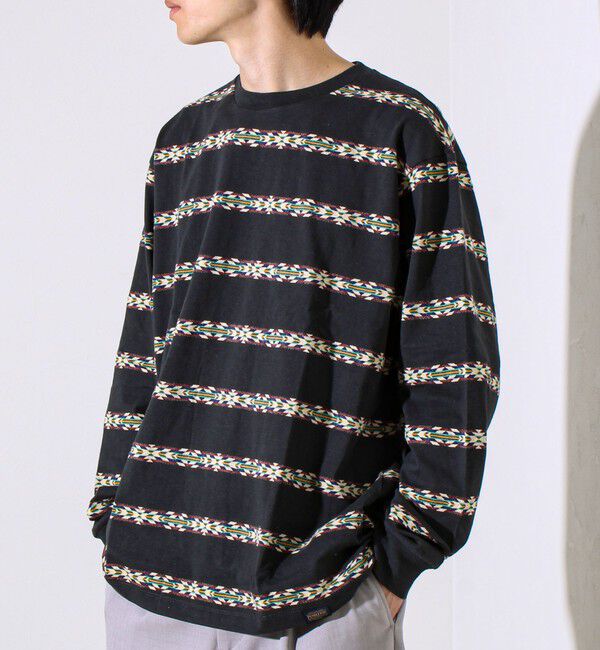 GLOSTER「【PENDLETON】Jacquard LS Tee ジャガードロンT」|Tシャツ・カットソー|