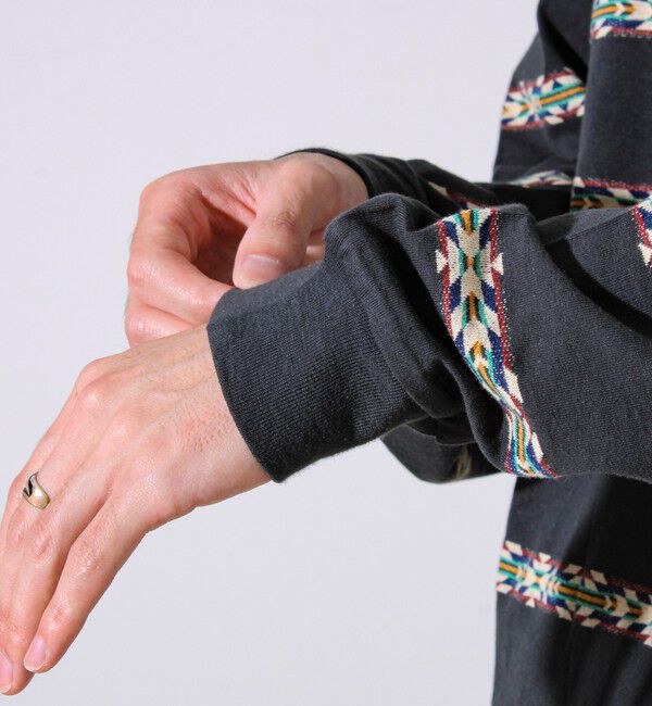 GLOSTER「【PENDLETON】Jacquard LS Tee ジャガードロンT」|Tシャツ・カットソー|