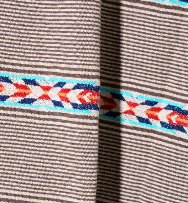 GLOSTER「【PENDLETON】Jacquard LS Tee ジャガードロンT」|Tシャツ・カットソー|