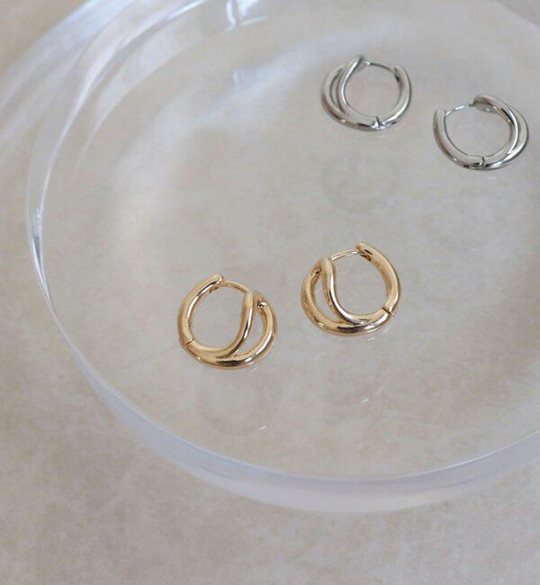 fredy emue「ループチビワンタッチピアス」|ピアス|ゴールド