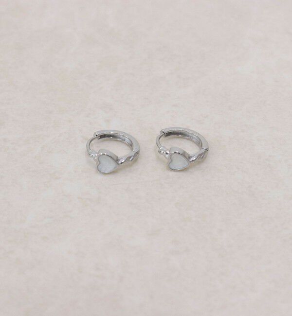 fredy emue「ステンレスハートリングピアス」|ピアス|