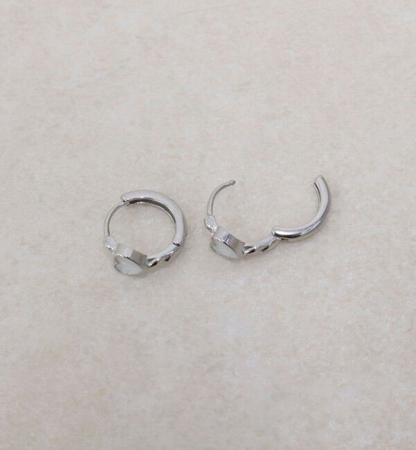 fredy emue「ステンレスハートリングピアス」|ピアス|