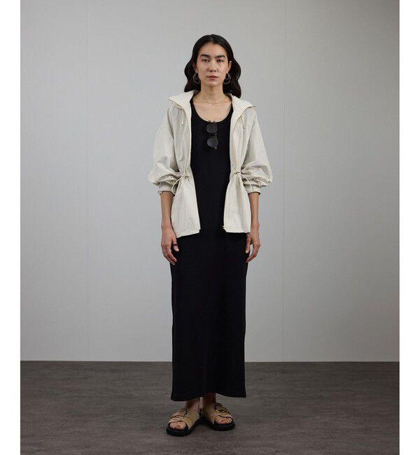 SALON adam et rope'「【WEB限定】リップストップフードブルゾン/スタンドカラーマウンテンパーカー［軽量］」|ブルゾン・スタジャン|