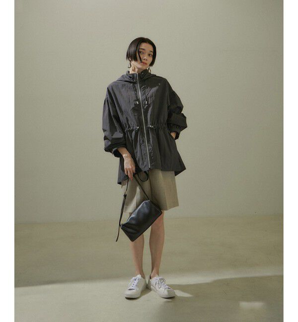 SALON adam et rope'「【WEB限定】リップストップフードブルゾン/スタンドカラーマウンテンパーカー［軽量］」|ブルゾン・スタジャン|