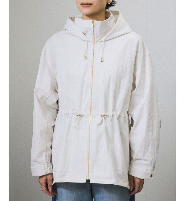 SALON adam et rope'「【WEB限定】リップストップフードブルゾン/スタンドカラーマウンテンパーカー［軽量］」|ブルゾン・スタジャン|