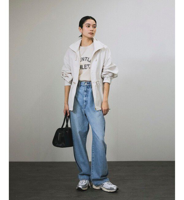 SALON adam et rope'「【WEB限定】リップストップフードブルゾン/スタンドカラーマウンテンパーカー［軽量］」|ブルゾン・スタジャン|