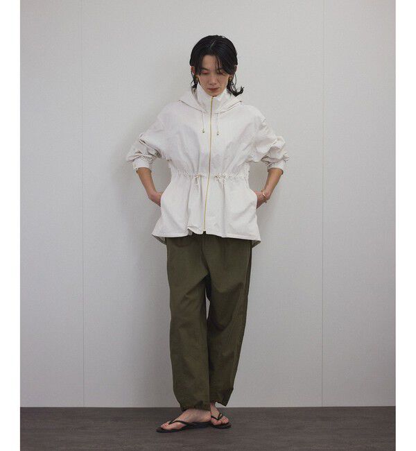 SALON adam et rope'「【WEB限定】リップストップフードブルゾン/スタンドカラーマウンテンパーカー［軽量］」|ブルゾン・スタジャン|