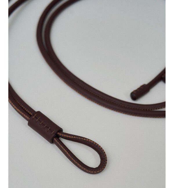 SALON adam et rope'「レザーロープベルト」|ベルト|