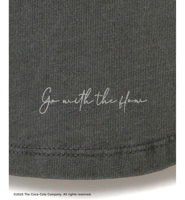 SALON adam et rope'「Coca-Cola ビンテージライクノースリーブTシャツ」|Tシャツ・カットソー|