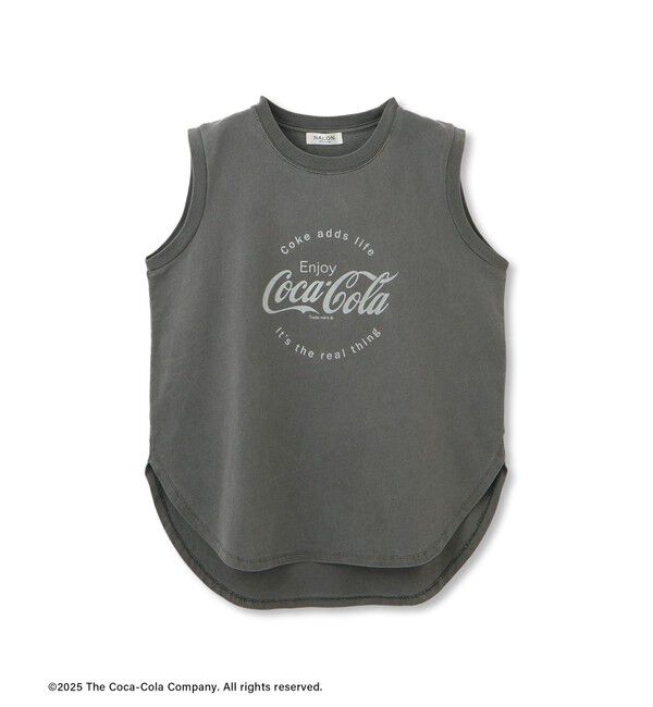 SALON adam et rope'「Coca-Cola ビンテージライクノースリーブTシャツ」|Tシャツ・カットソー|