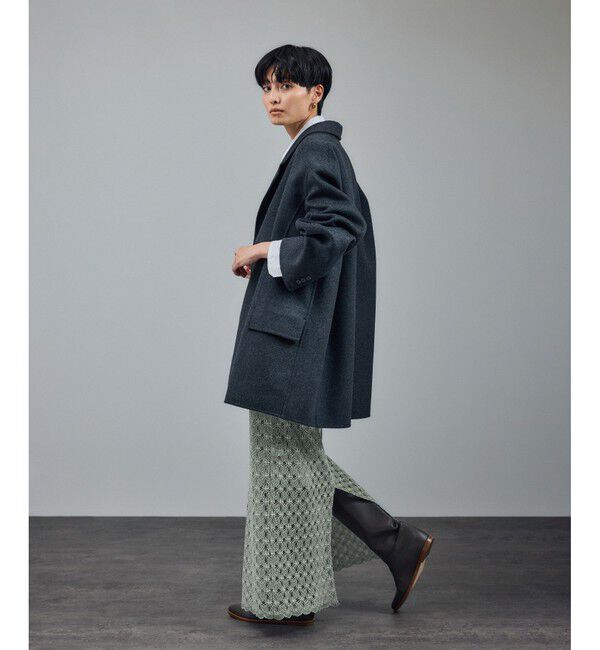 SALON adam et rope'「ラッセルレースヘムスカラップスカート / セットアップ対応」|スカート|