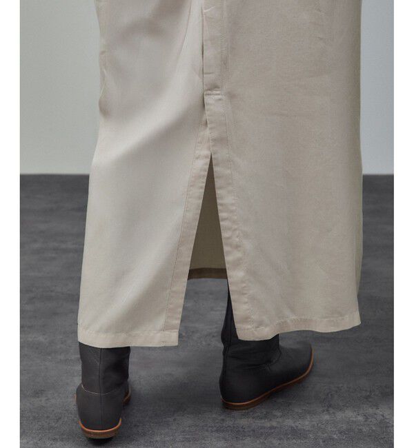 SALON adam et rope'「セルロースウォッシャブルシャツワンピース」|ワンピース|