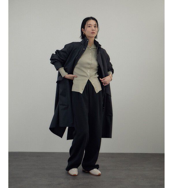 SALON adam et rope'「3レイヤーミリタリーコート / KAJIF」|ミリタリージャケット|