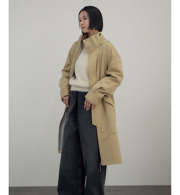 SALON adam et rope'「3レイヤーミリタリーコート / KAJIF」|ミリタリージャケット|