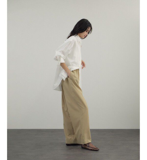 SALON adam et rope'「【Americana（アメリカーナ） for SALON】ワイドパンツ/セットアップ対応」|チノ|