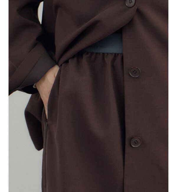 SALON adam et rope'「【Americana（アメリカーナ） for SALON】ワイドパンツ/セットアップ対応」|チノ|