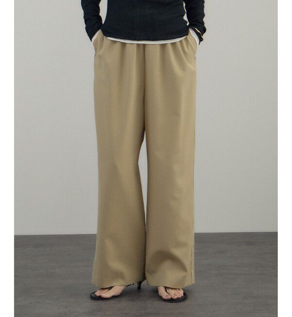 SALON adam et rope'「【Americana（アメリカーナ） for SALON】ワイドパンツ/セットアップ対応」|チノ|