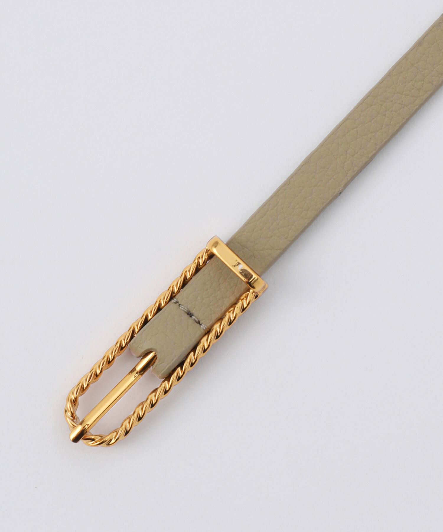 ROPE'「ツイストバックル ロング細ベルト【メディア掲載】」|ベルト|