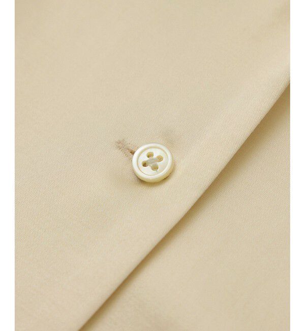 ROPE「【洗える】シャイニーサテンブラウス/セットアップ対応」|シャツ・ブラウス|