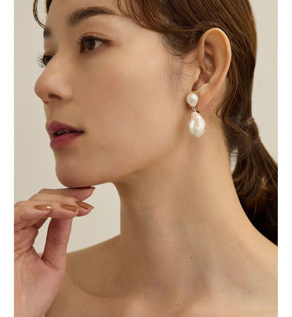 ROPE'「ビッグパールイヤリング」|イヤリング|オフサブ