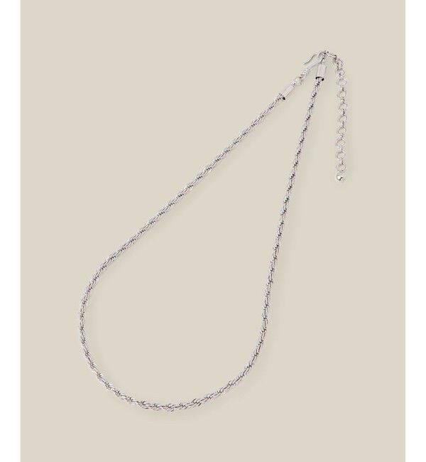 ROPE'「ロープチェーンショートネックレス」|ネックレス|